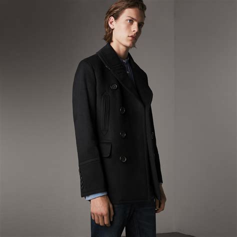 burberry parka mens sale|Burberry wool pea coats men's.